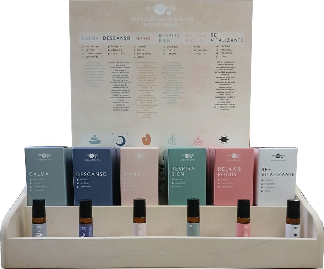 Roll-on terapéutico con aceites esenciales 10ml