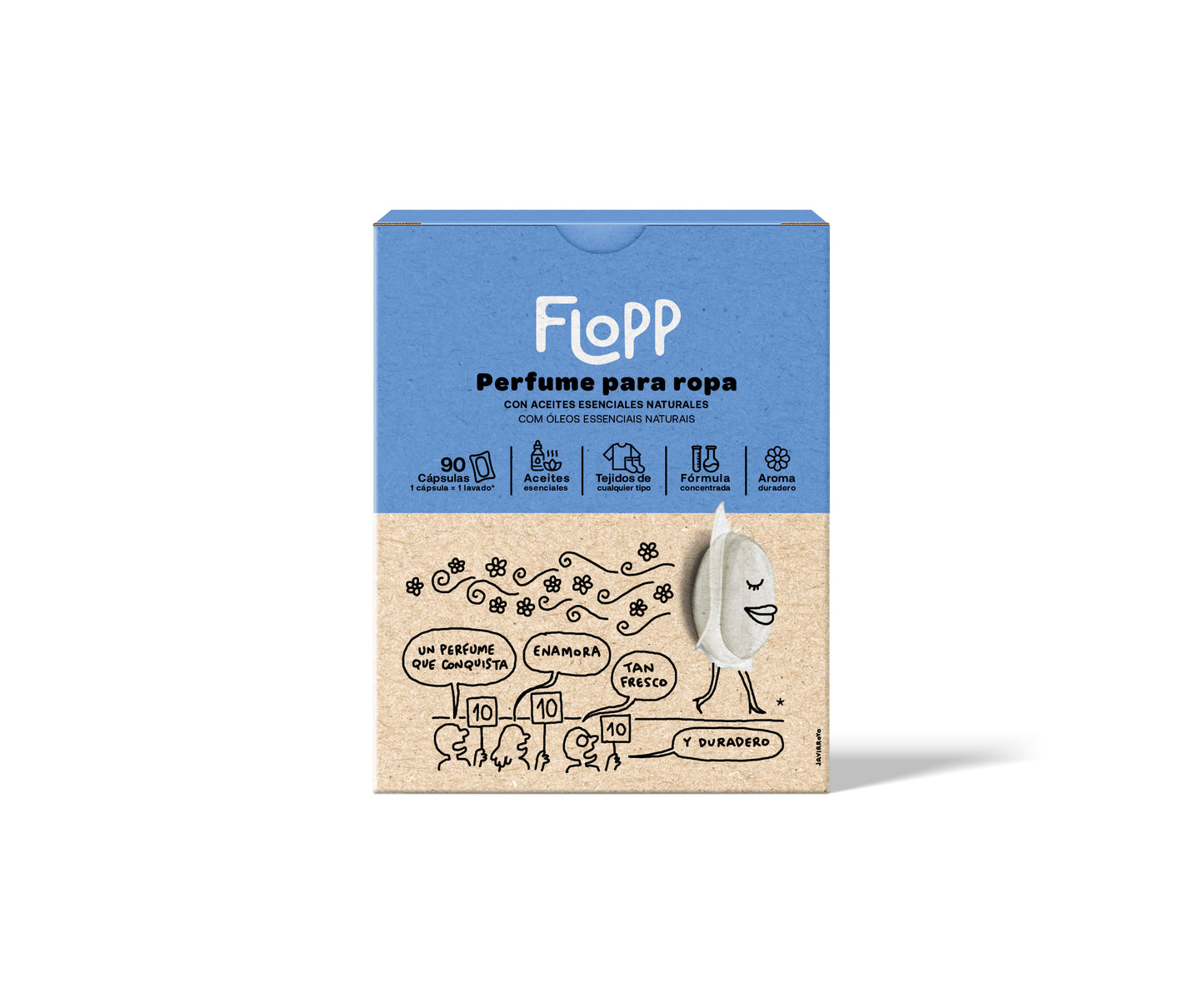 Perfume para Ropa en cápsulas - Flopp