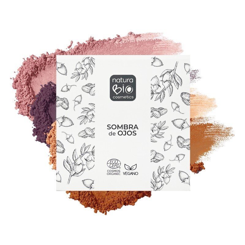 Sombra ojos 4 colores 03 Dunas Canarias - NaturaBIO Cosmetics
