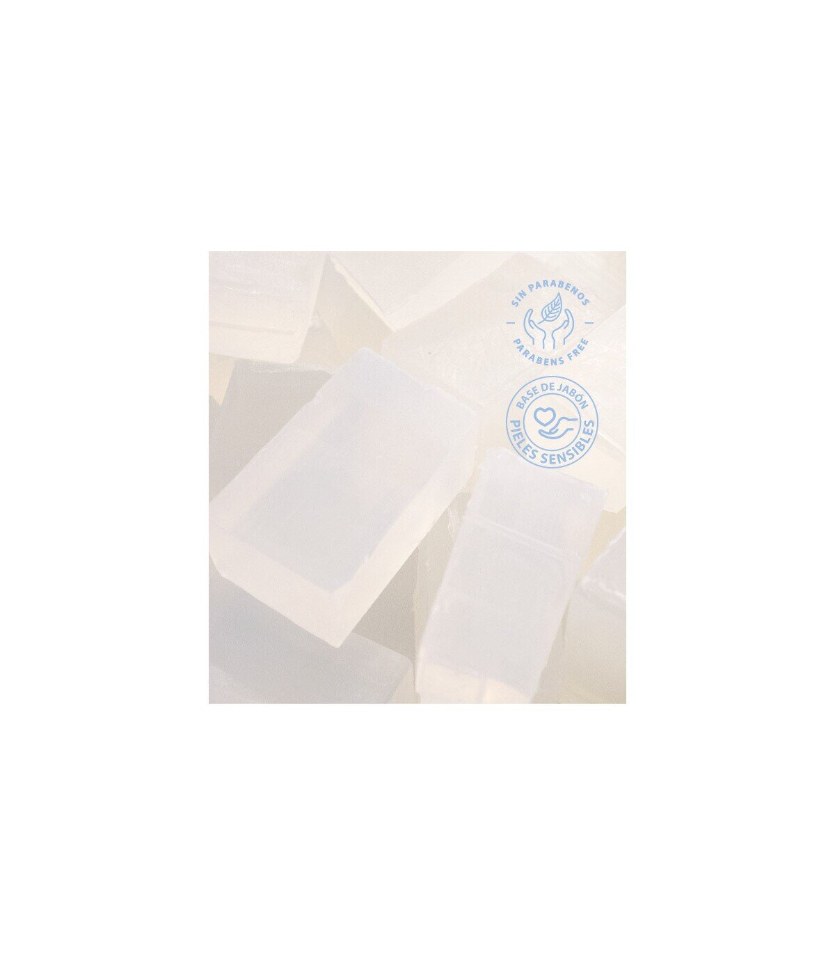 Base de glicerina para hacer jabón - 1 kg
