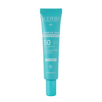 Crema Hidratante SPF50 Sin perfume 50g - Kerbi