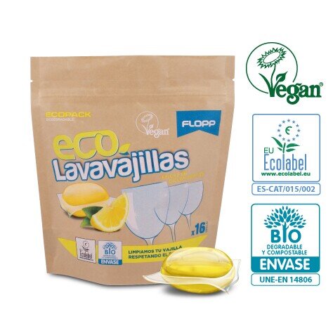 Lavavajillas ECO en cápsulas - Flopp