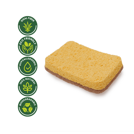 Esponja de Sisal y Celulosa ECO - Baño y Cocina