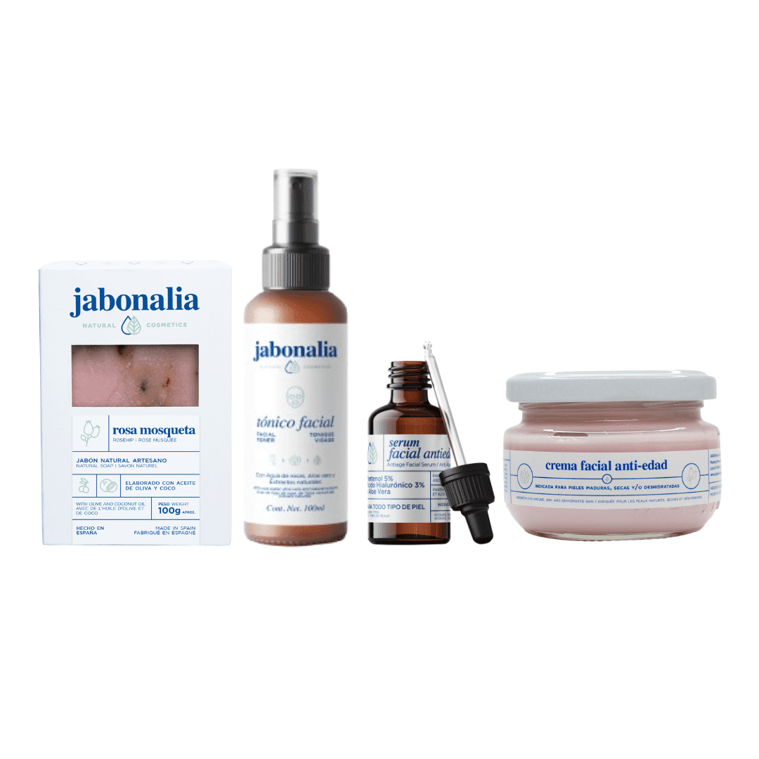 Pack Ritual Anti Edad Rosa Mosqueta y Ácido Hialurónico
