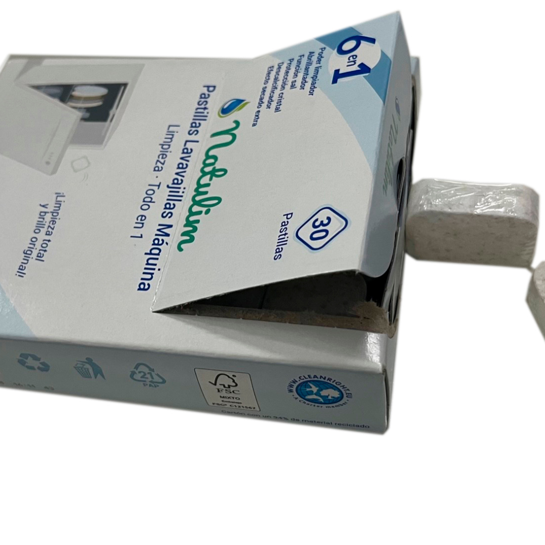 Lavavajillas ecológico 30 pastillas - Natulim