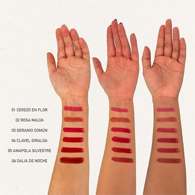 Pintalabios 02 Rosa Malva - NaturaBIO Cosmetics