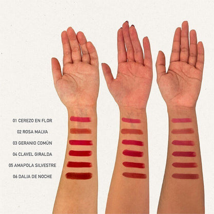 Pintalabios 02 Rosa Malva - NaturaBIO Cosmetics