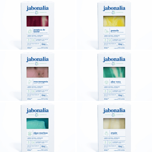 Pack de 6 jabones artesanales