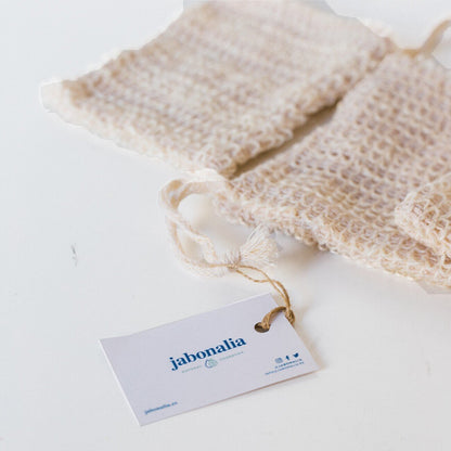 Bolsa Esponja de exfoliación suave para jabón