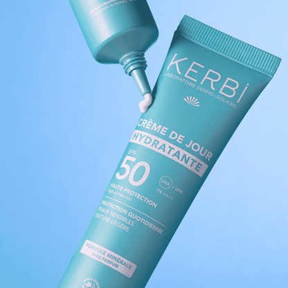 Crema Hidratante SPF50 Sin perfume 50g - Kerbi