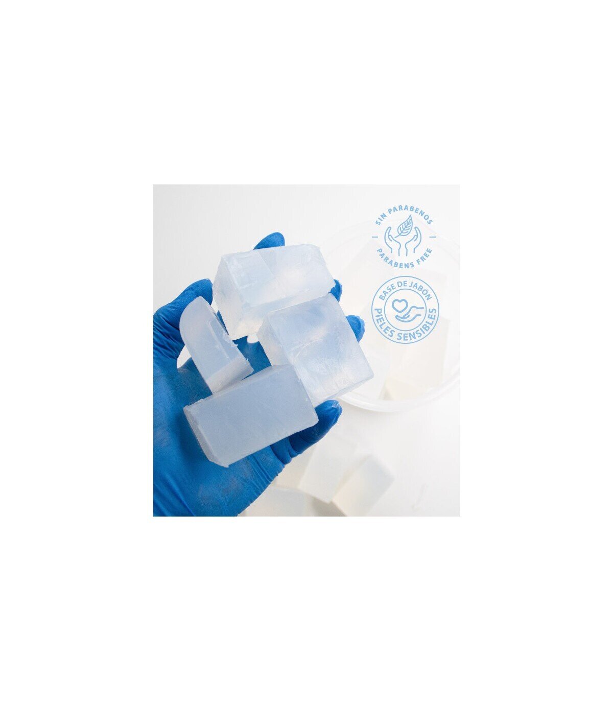Base de glicerina para hacer jabón - 1 kg