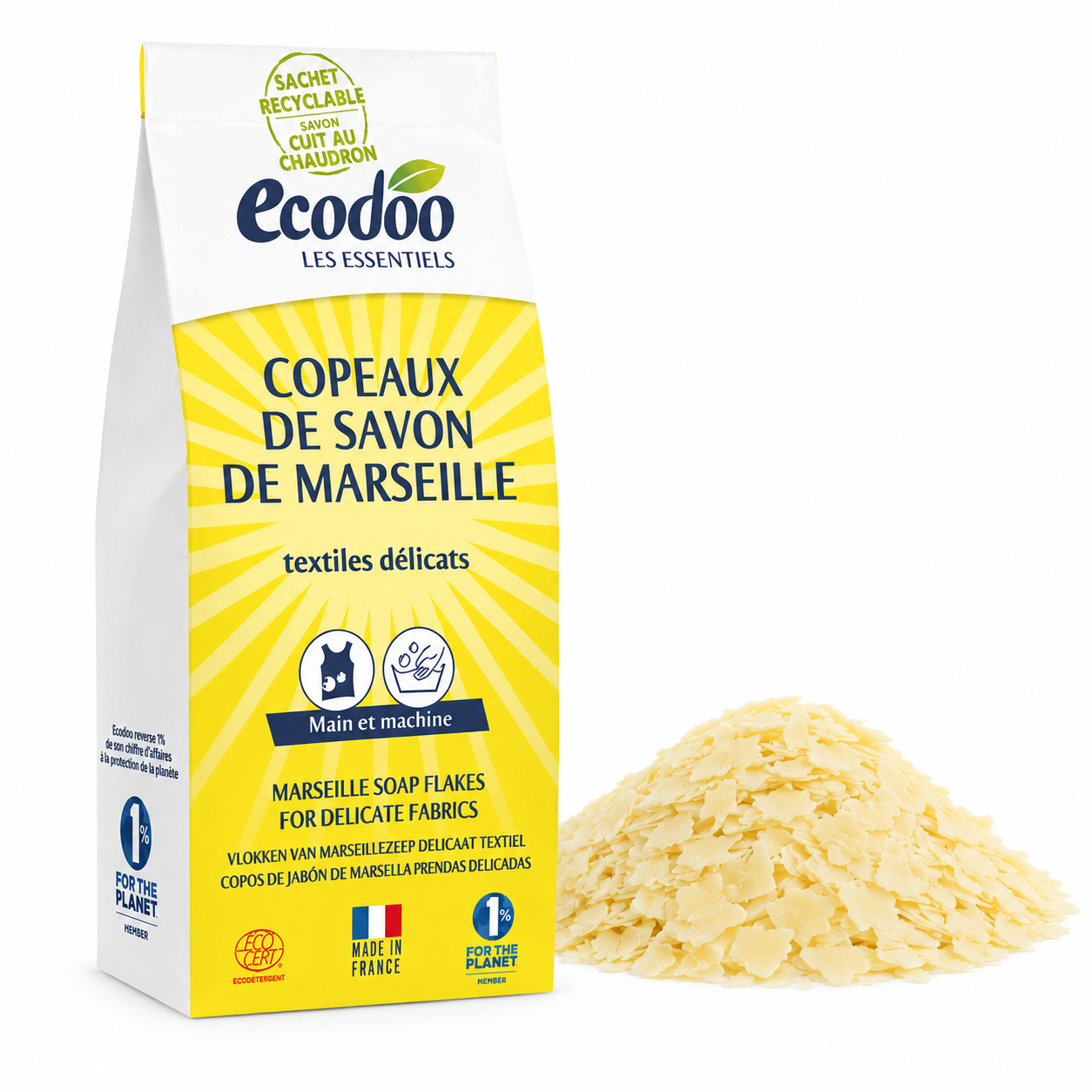 Jabón de marsella en copos 1kg - Prendas delicadas