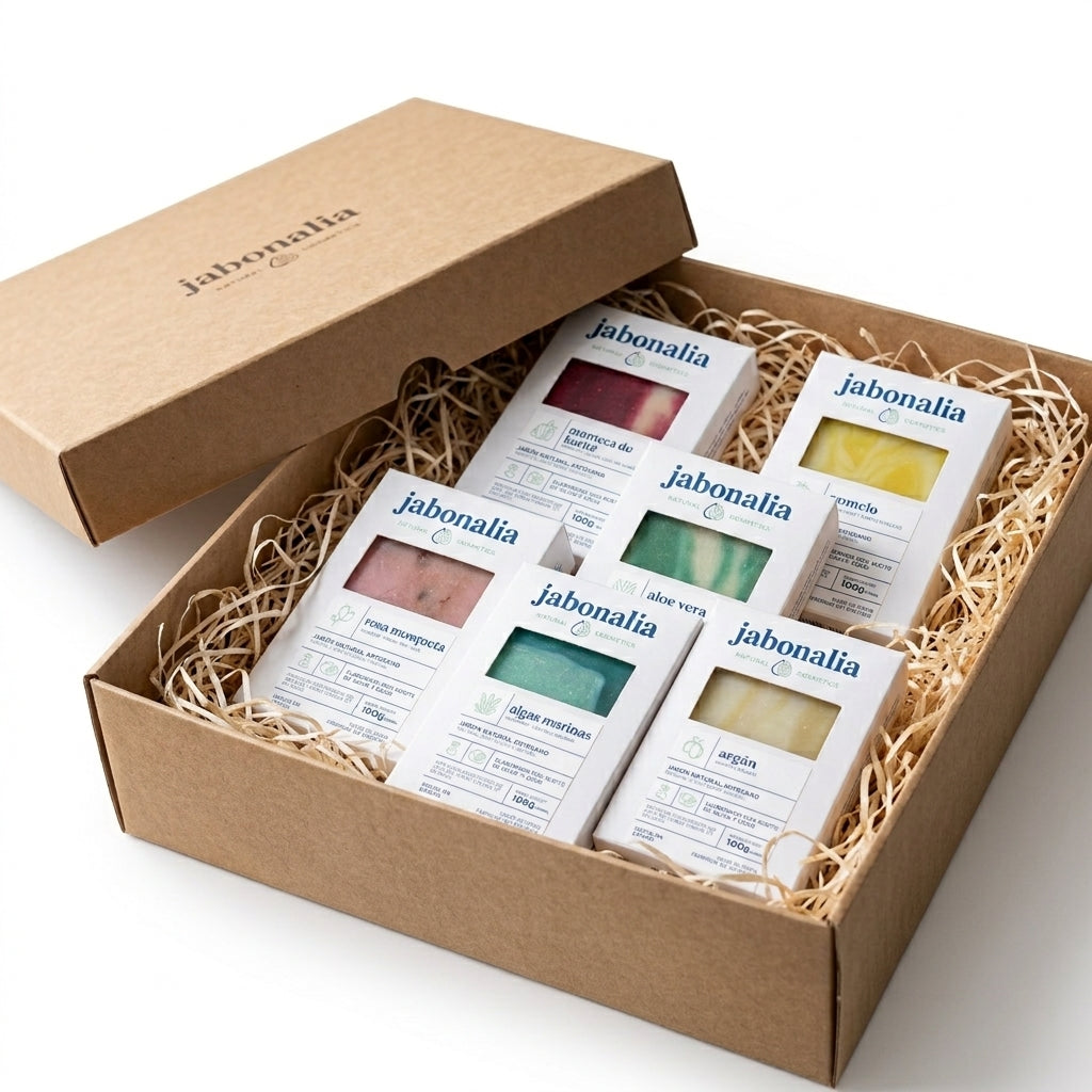 Pack de 6 jabones artesanales