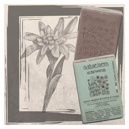 Jabón de Marsella sólido 100g - Edelweiss