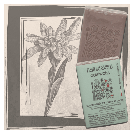 Jabón de Marsella sólido 100g - Edelweiss
