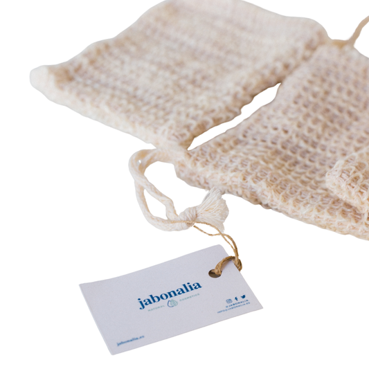 Bolsa Esponja de exfoliación suave para jabón