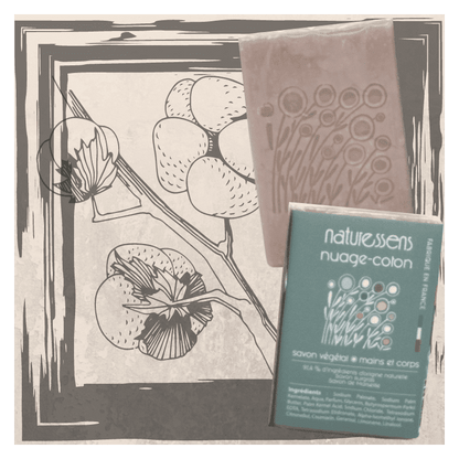 Jabón de Marsella sólido 100g - Nube de Algodón