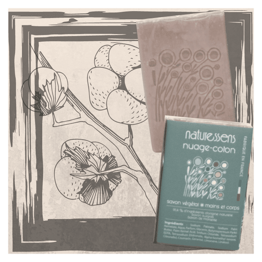 Jabón de Marsella sólido 100g - Nube de Algodón