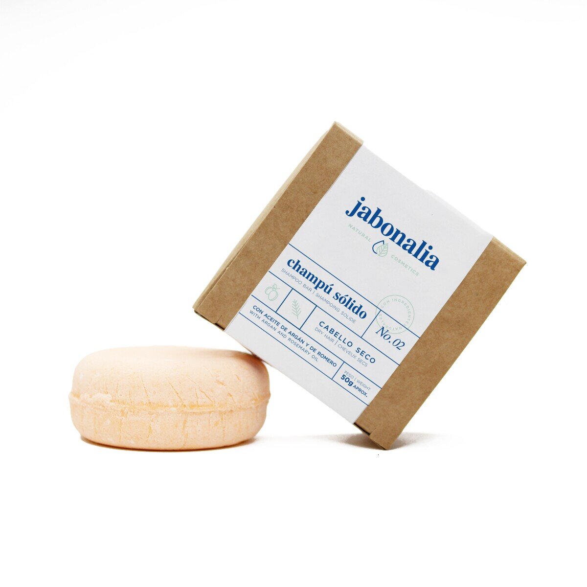 Champú Sólido Cabello Seco 50g