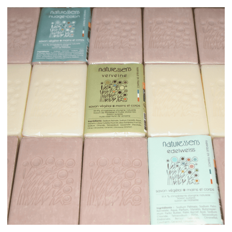 Jabón de Marsella sólido 100g - Verbena
