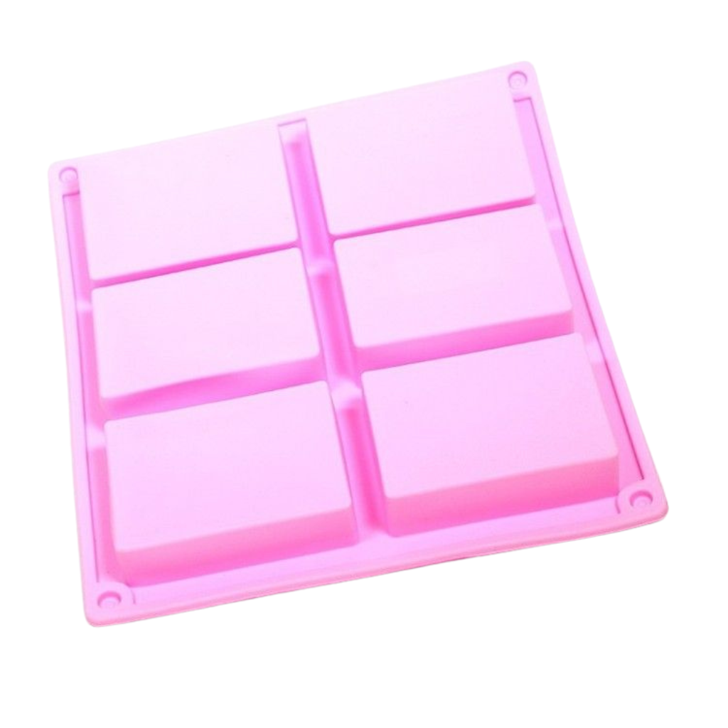 Molde para hacer jabón rectangular