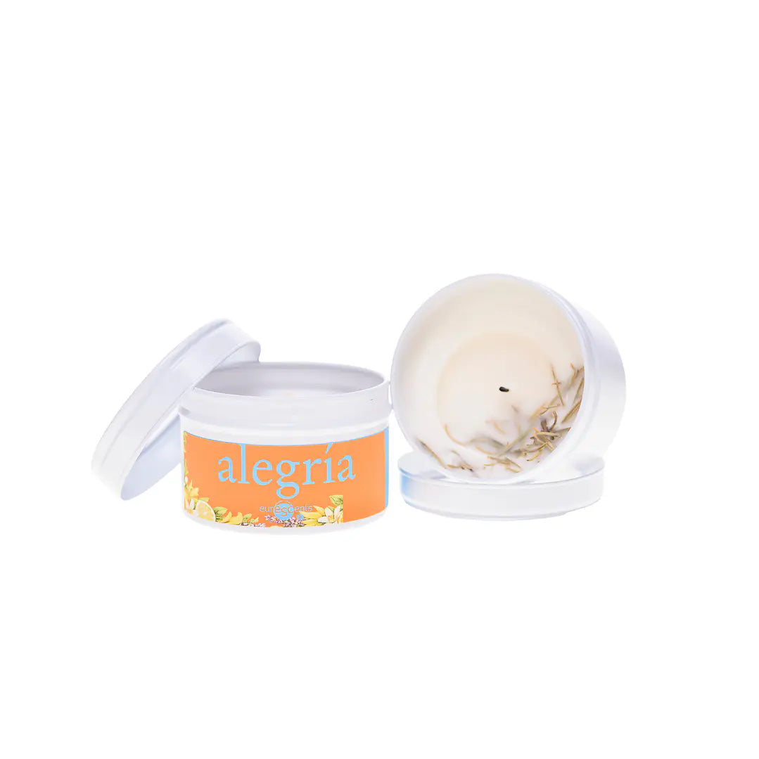 Vela de soja aromaterapia Alegría - 100g