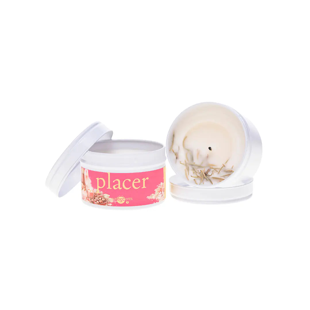 Vela de soja aromaterapia Placer - 100g
